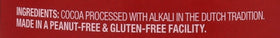 Guittard unsweetened cocoa powder 8 oz dusting pastries provides subtle chocolate finish.