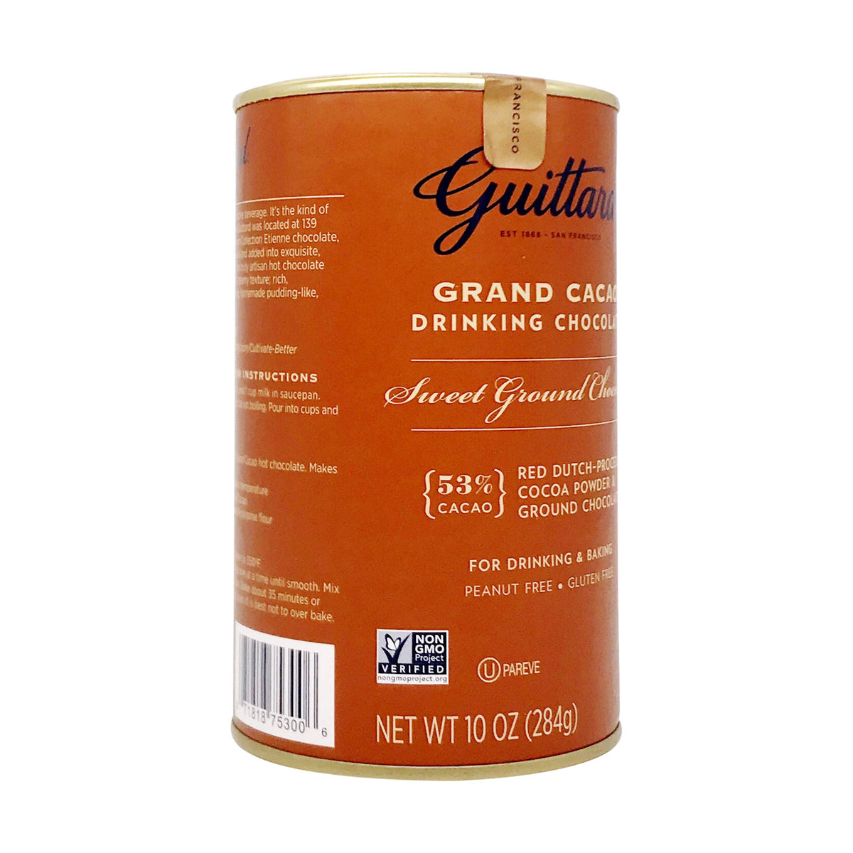 Guittard Grand Cacao vanilla notes enhance creamy drinks.