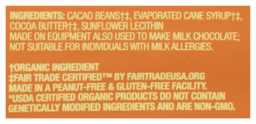Guittard Organic 66% 12 oz package, weight for stocking and portioning