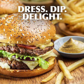 Gulden's Spicy Brown Mustard pairing idea for bold pantry flavor ideas.
