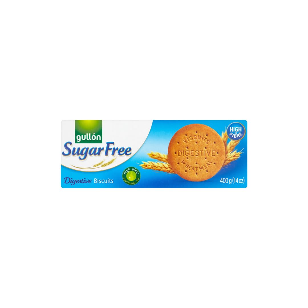 Gullon Sugar Free Digestive Cookie ideal tea break snack.