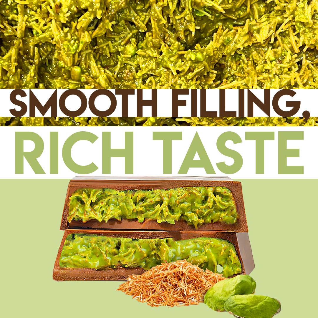 GÜLLÜOGLU Dubai Chocolate Filling pistachios ready to fill cakes