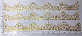 Gulunaa gluten-free dairy-free lace decoration for safe dessert styling