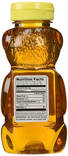 Gunter's Honey Bears 12 oz jar close-up highlighting smooth texture