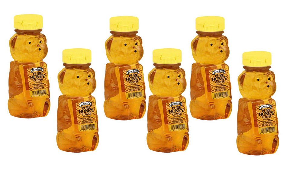 Gunter's Honey Bears 12 oz pack front view for pantry-ready snacking