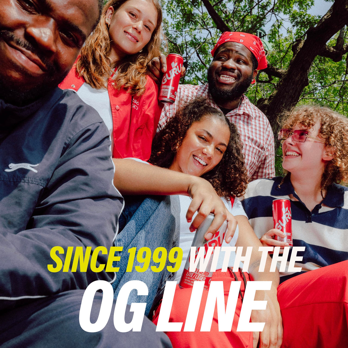 GURU Lite fruity apple-grape flavor ideal for a refreshing break.