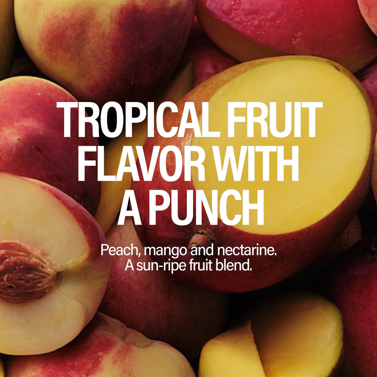 GURU Peach Mango Punch can open pour shows convenient grab-and-go energy.