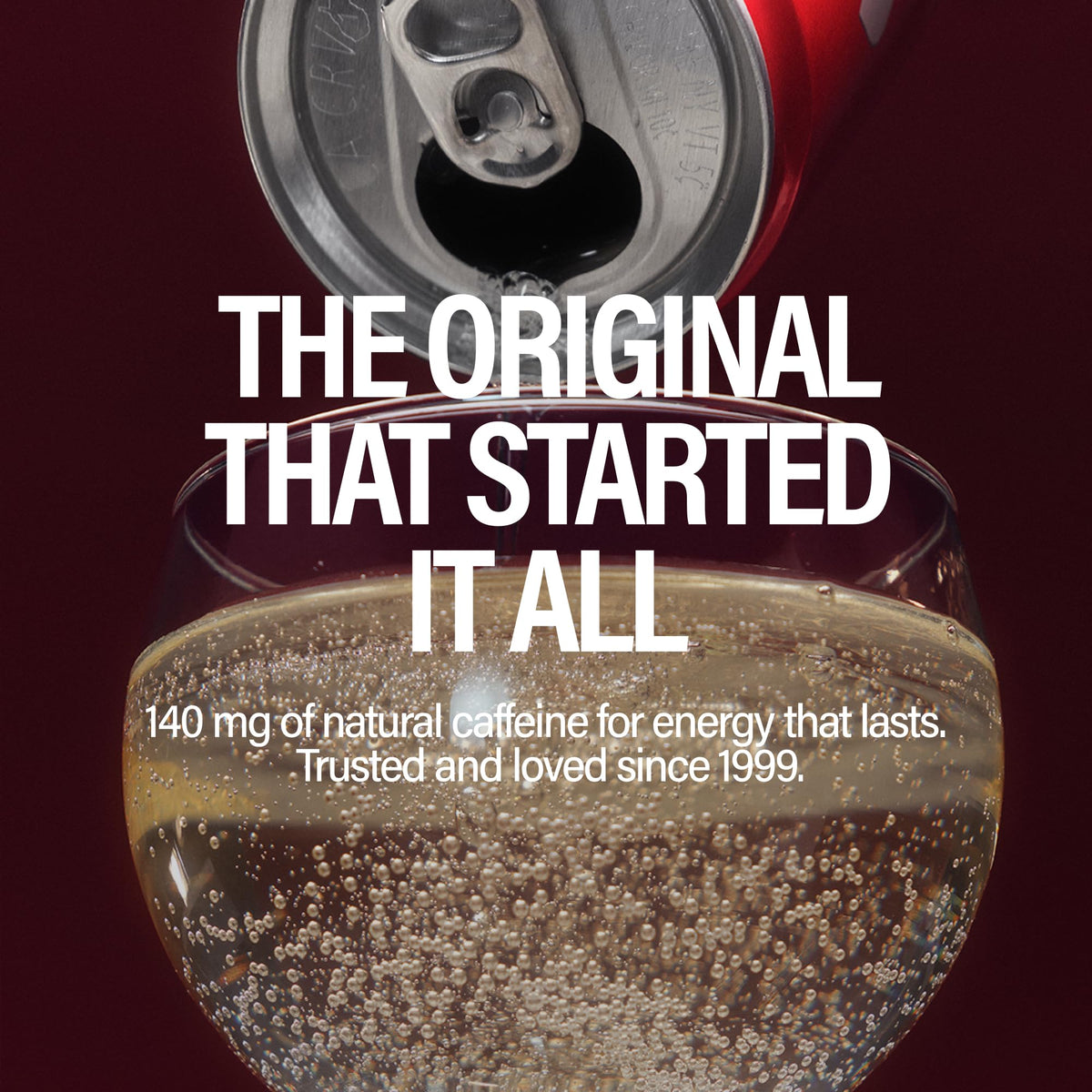 GURU energy can highlighting plant-based ingredients for a balanced boost.
