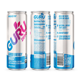 GURU wild ice pop flavor close up invites tasting