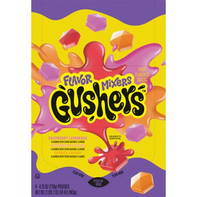 Gushers Flavor Mixers 8-pack designed for on-the-go snacking.