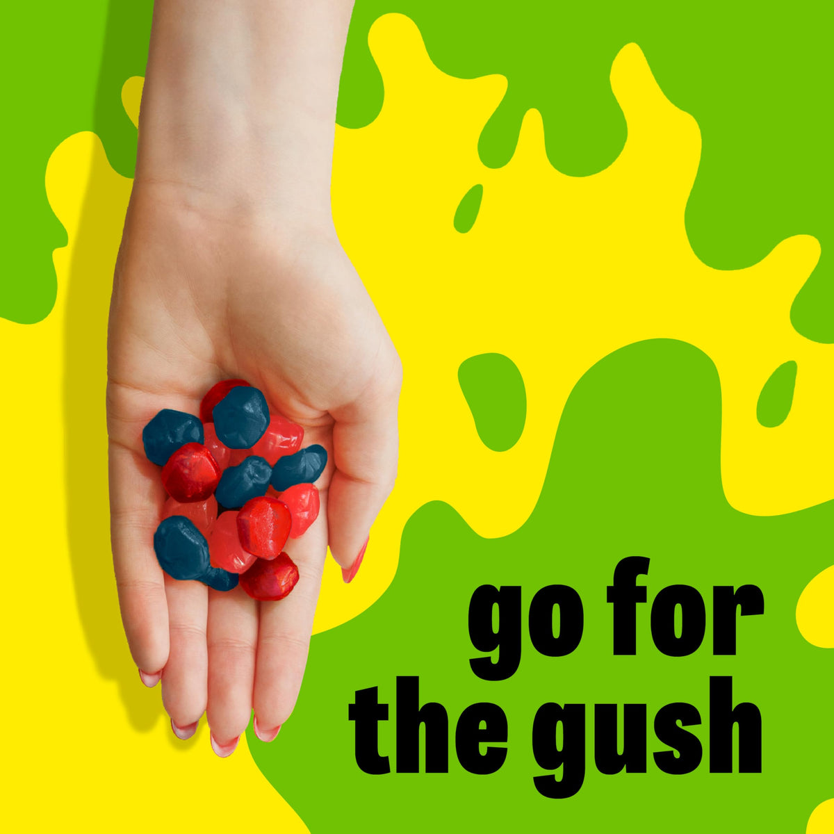 Gushers Raspberry Lemonade flavor pouch ready for a refreshing after-school treat.
