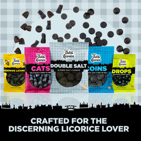 Gustaf's Dutch Licorice Coins gifting idea on decorative plate