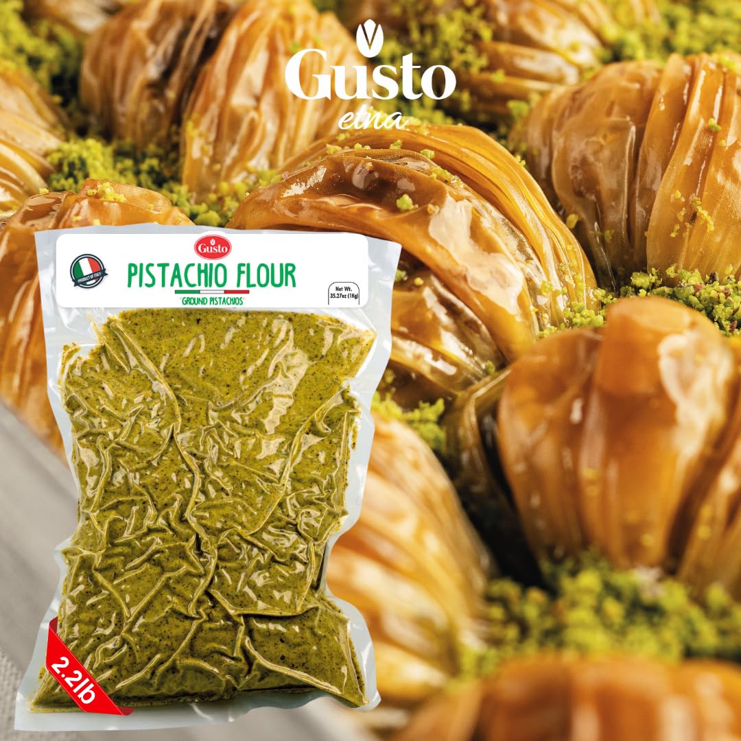 GUSTO ETNA Bronte Sicilian pistachios flavor profile