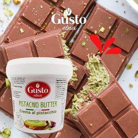 Gusto Etna pistachio butter with luxurious, creamy texture for desserts