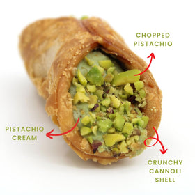 GUSTO ETNA pistachio butter filling delivers rich, creamy flavor in every bite