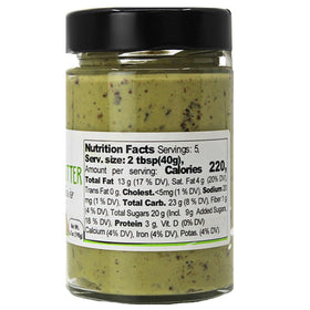 GUSTO ETNA Pistachio Butter spread on toast showing creamy texture and pistachio pieces.