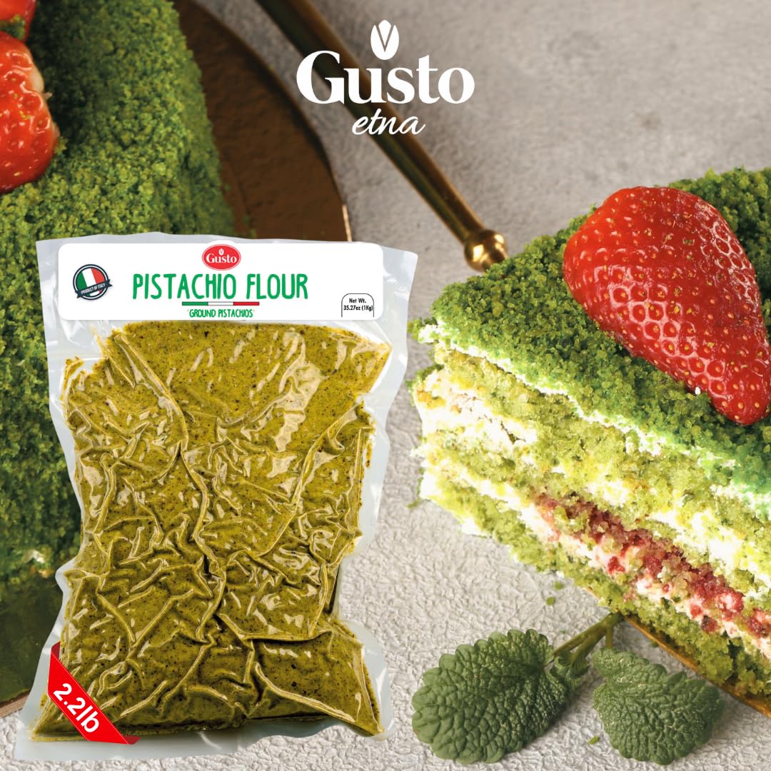 GUSTO ETNA non-GMO pistachio flour from Italy
