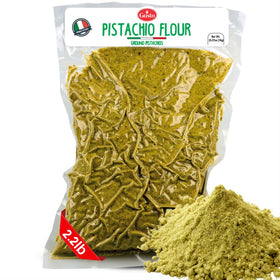 GUSTO ETNA pistachio flour packaging ready for pantry baking