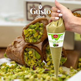 Gusto Etna Pistachio Nut Butter Cream imported from Italy.