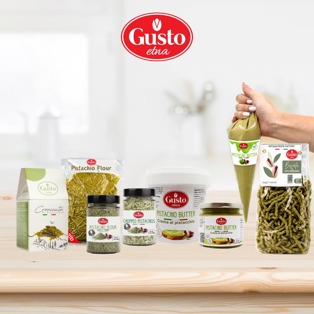 GUSTO ETNA pistachios chopped pizza pasta garnish for dishes
