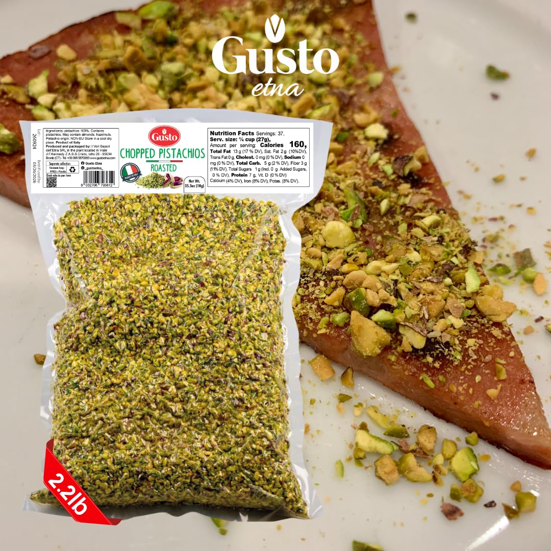 GUSTO ETNA Non-GMO label on bag, signaling quality.