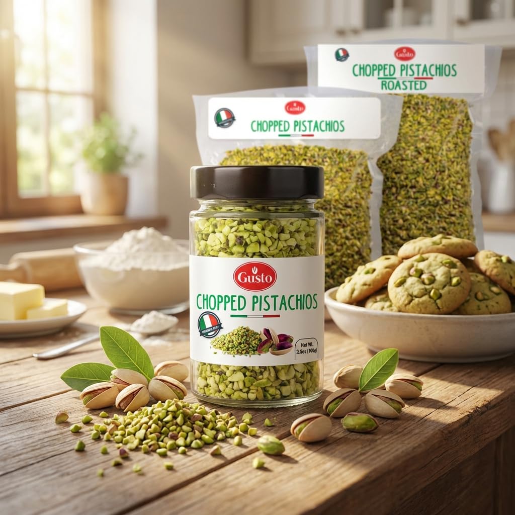 GUSTO ETNA Sicilian pistachios raw Bronte for snacks and cooking.