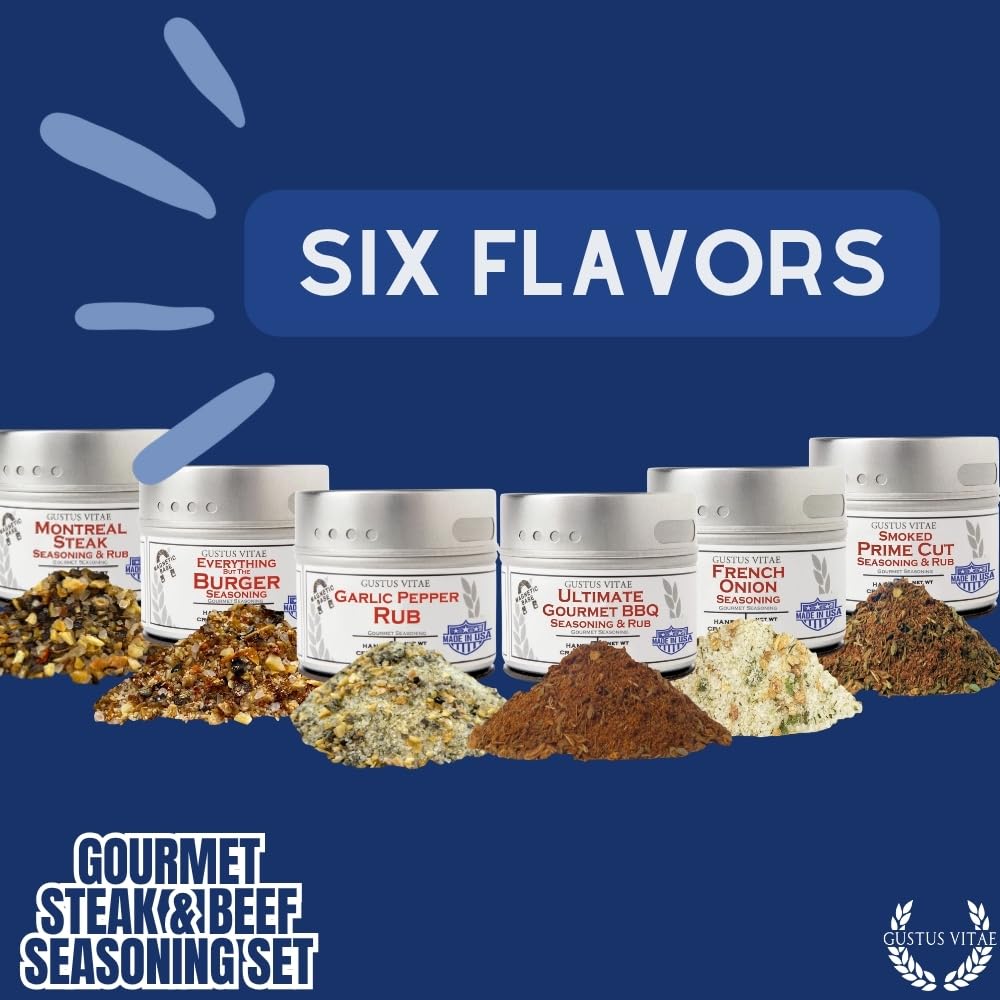 Close-up of artisanal spice blends with premium, non-GMO ingredients.