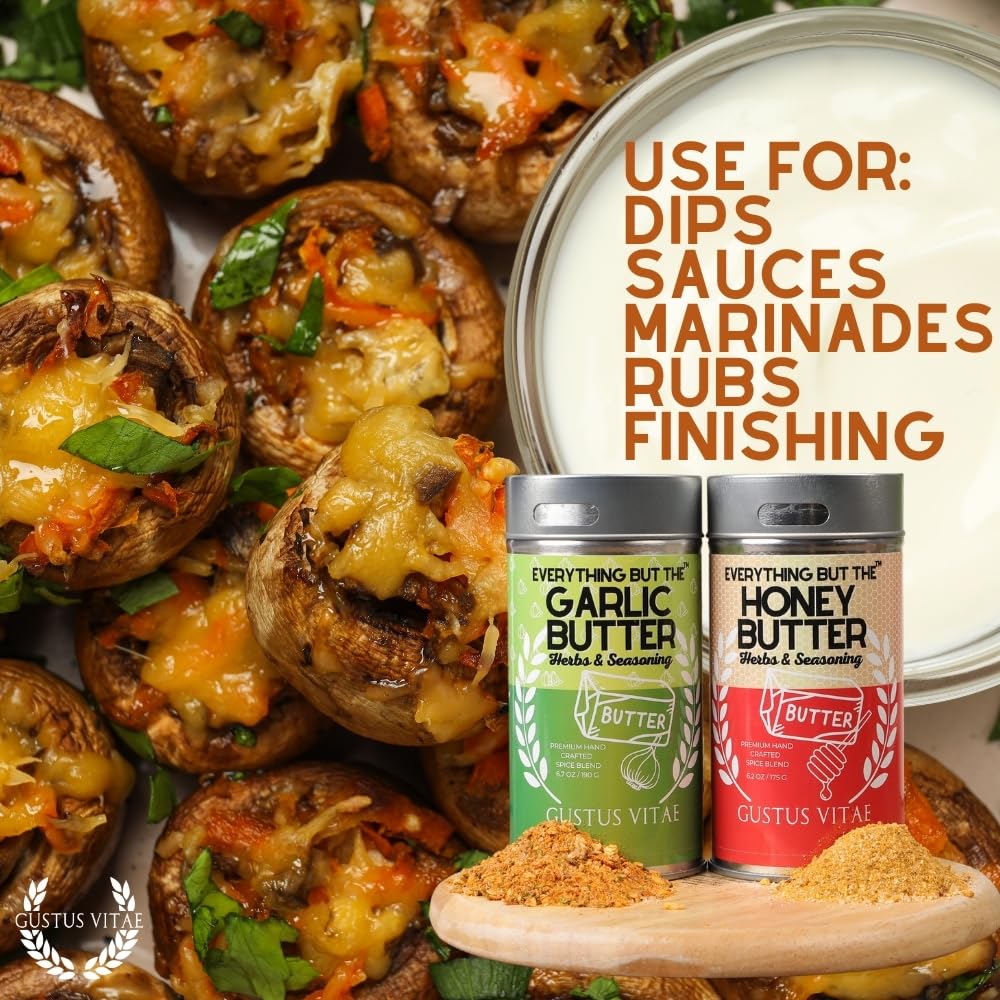 Gustus Vitae Better Than Butter Two-Pack closeup reveals rich texture and gourmet aroma