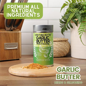 Gustus Vitae sauce pairings unlock bold flavor with garlic butter seasoning.