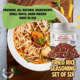 Gustus Vitae fried rice seasoning ideal for authentic Asian stir fry meals