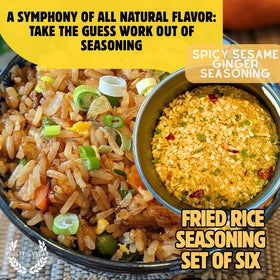 Gustus Vitae fried rice seasoning gift set displayed as premium kitchen gift