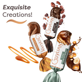 Guylian sustainable packaging—FSC-certified and recyclable.