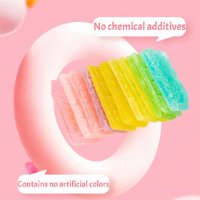 GXXDMZAQ Japanese Gemstone Candy: individually wrapped bites for freshness.