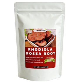GXXDMZAQ Rhodiola root cuts for premium tea infusions.