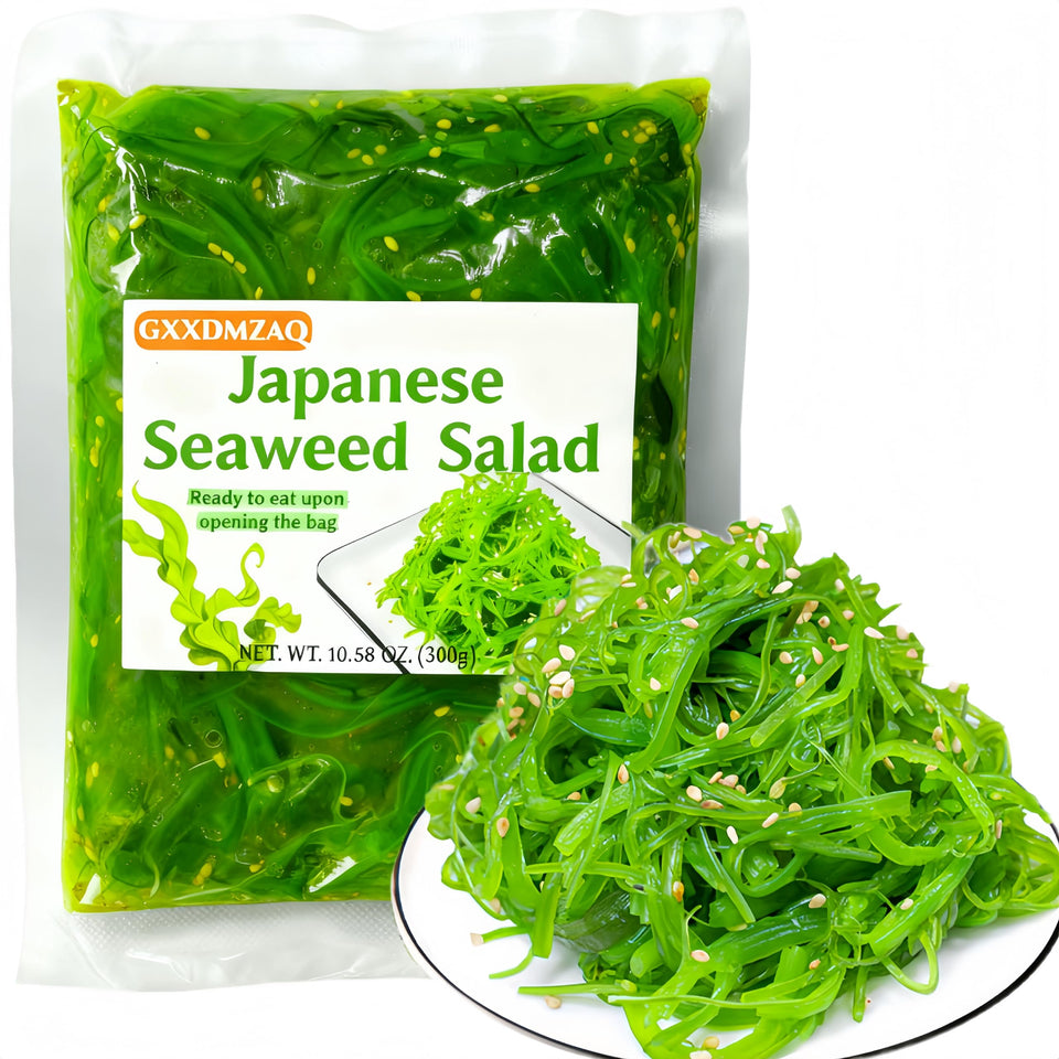 GXXDMZAQ wakame salad ready-to-serve with sesame seasoning for quick meals