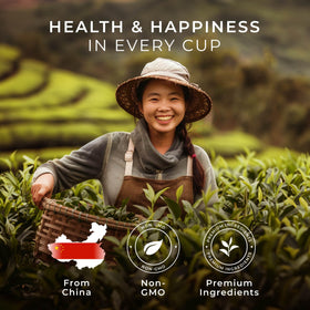 Gya Tea Co chai herbal tea pod aroma fills the room with inviting spice notes.