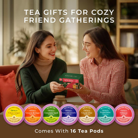 Gya Tea Co Citrus Ginger Tea Pod, bright aroma for uplifting mornings.