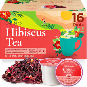 Gya Tea Co hibiscus tea gift set 16-count for gifting and daily ritual.