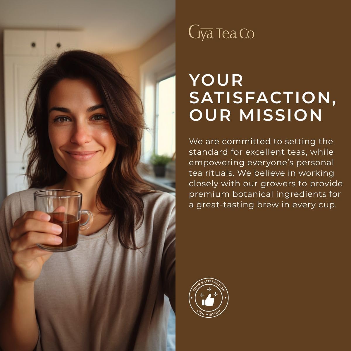 Gya Tea Co holiday gift ready tea pod presentation