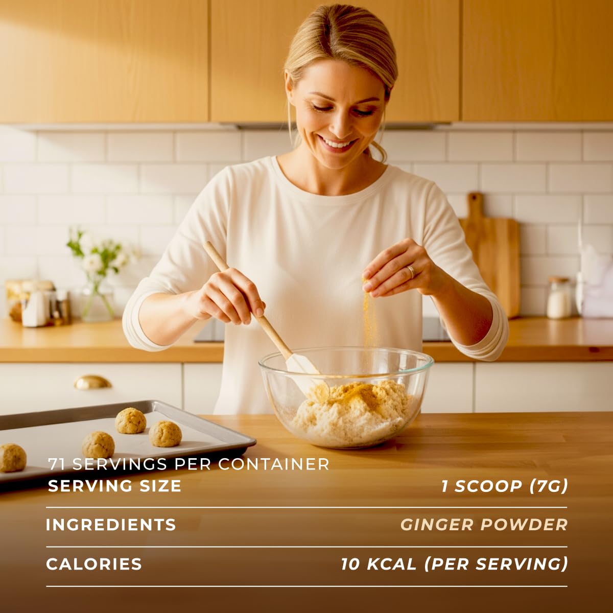 Gya Tea Co Organic Ginger Powder bulk package ready for everyday cooking.