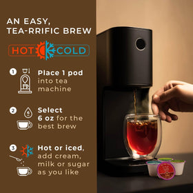Gya Tea Co Peppermint Bedtime Tea pod for cooling and relaxing evenings.