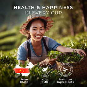 Gya Tea Co premium ingredients harvested for high-quality brew