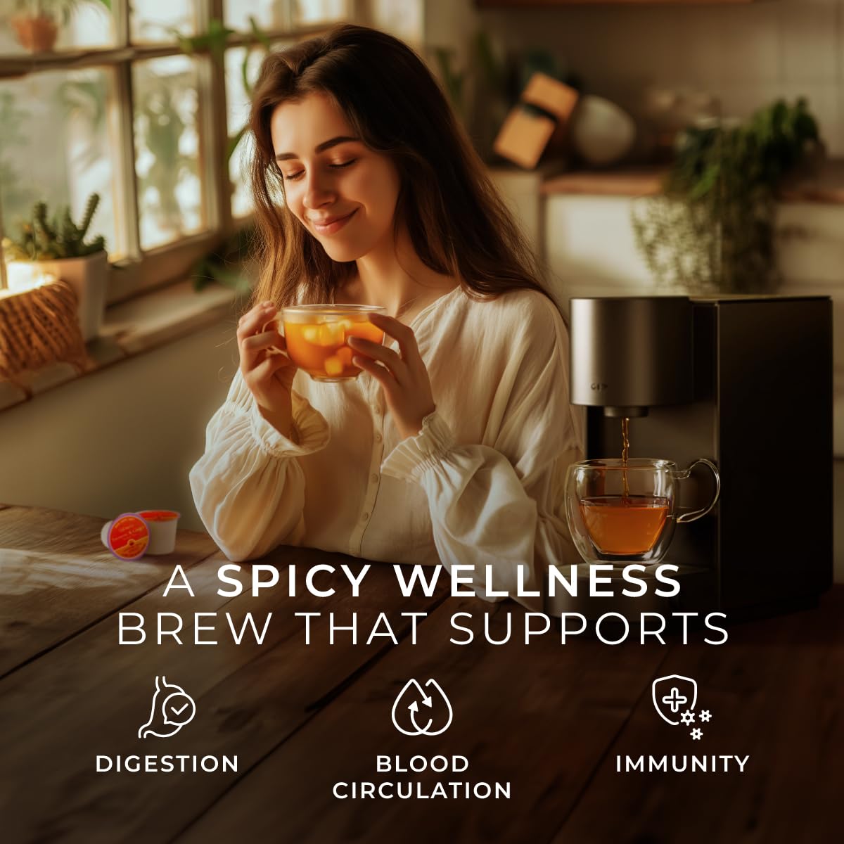 Gya Tea Co premium ingredients lemon and ginger in tea