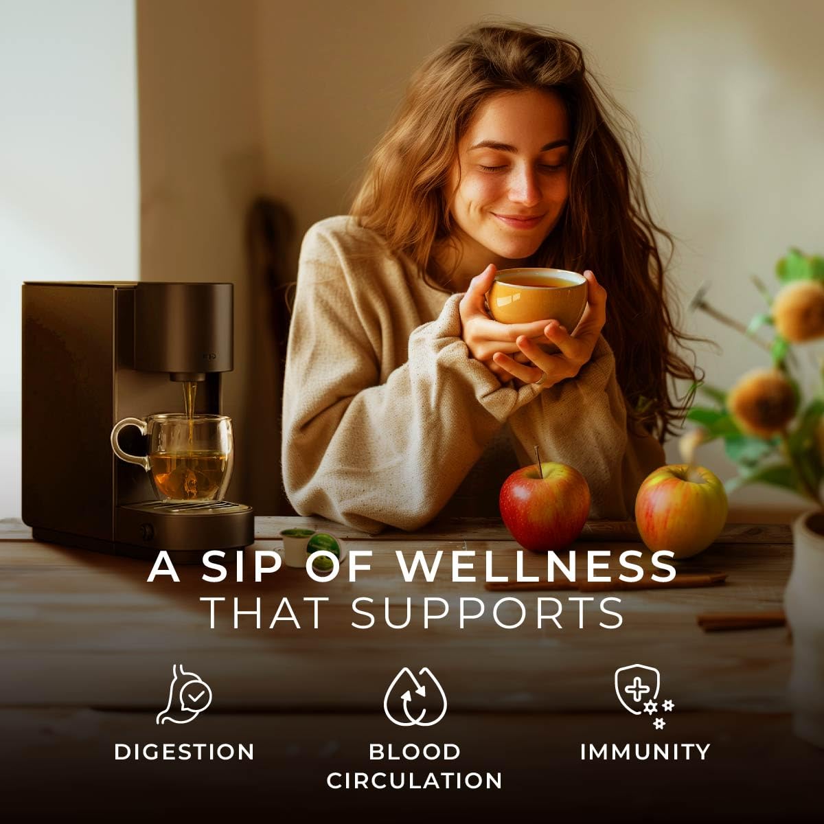 Gya Tea Co handpicked ingredients, premium harvests emphasize quality.