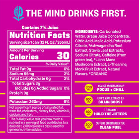 GYM WEED Brain Candy flavor can close-up highlighting taste for energized workouts