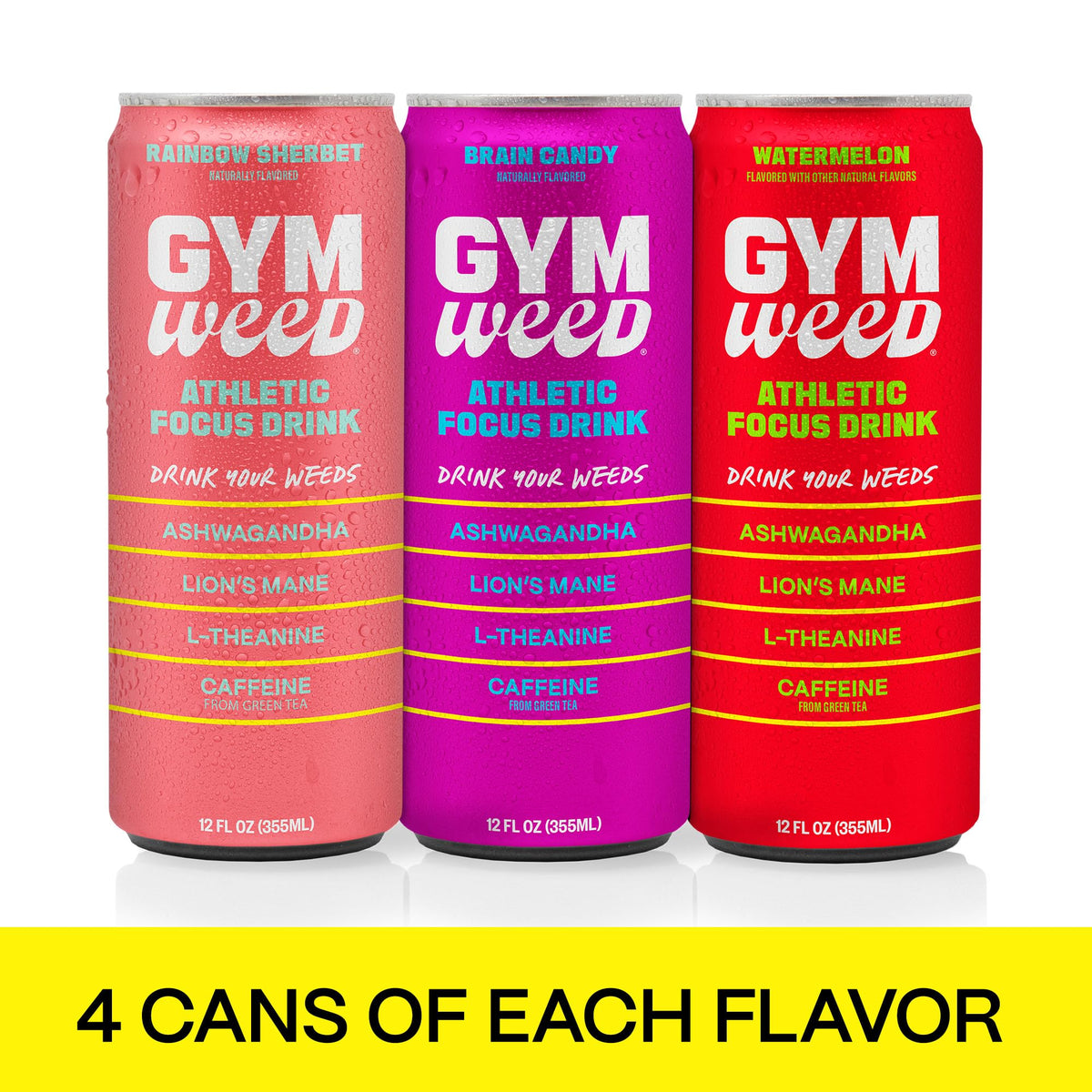 GYM WEED Tropical Punch flavor can captured in an action-friendly setting.