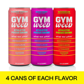 GYM WEED Tropical Punch flavor can captured in an action-friendly setting.