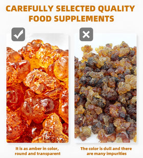 H2ONDBQF Soaking peach gum – hydrating and expanding before cooking