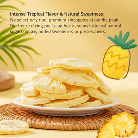 H2ONDBQF pineapple chips in trail mix for a convenient snackable balance.