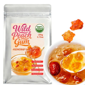 H2ONDBQF Peach Gum Resin package – natural ingredient for traditional desserts